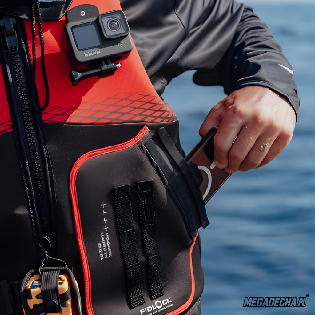 Kamizelka asekuracyjna na skuter wodny Jetpilot Venture Plus Eco Vest 50N Red