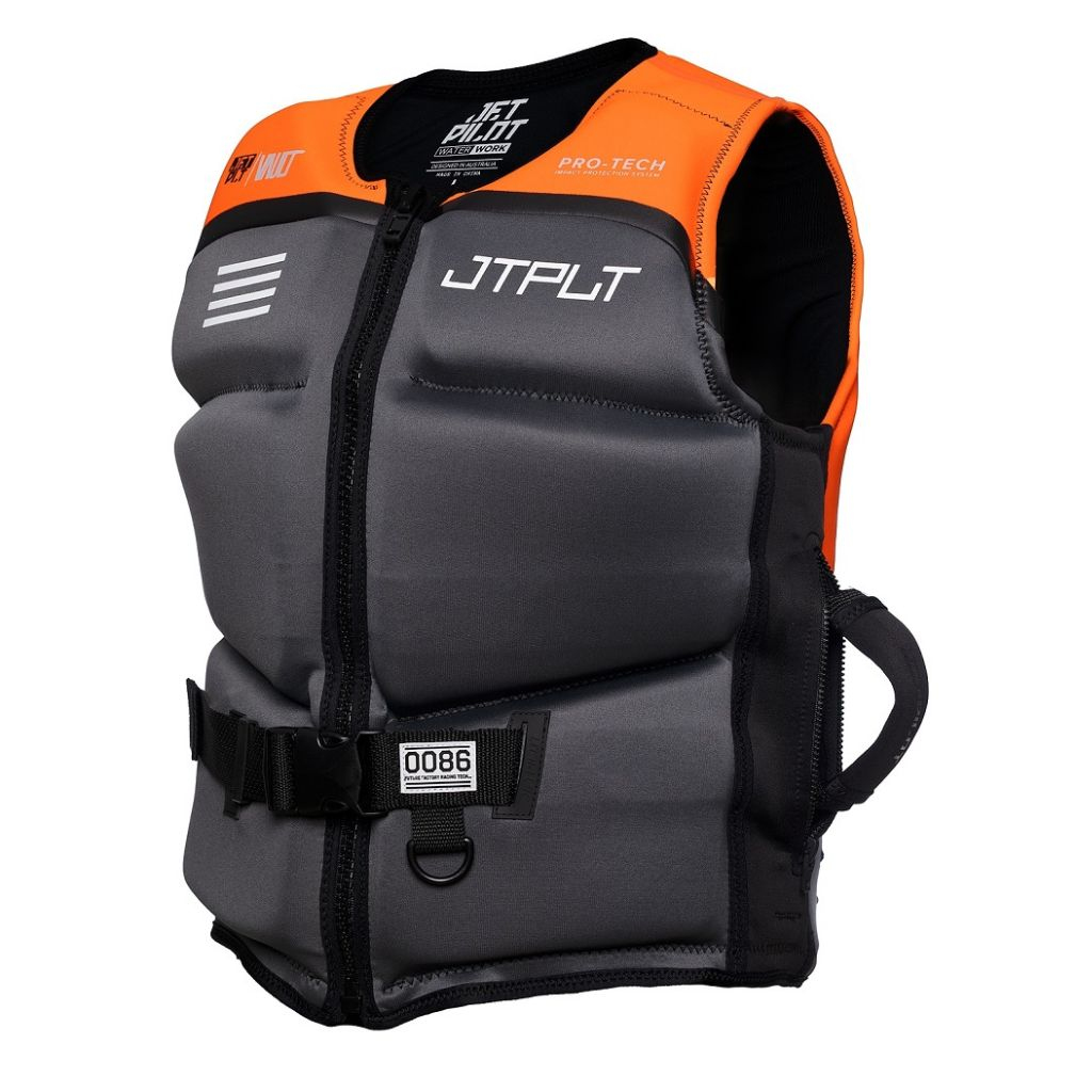 Kamizelka asekuracyjna na skuter wodny Jetpilot RX Vault Protech 50 N charcoal/orange