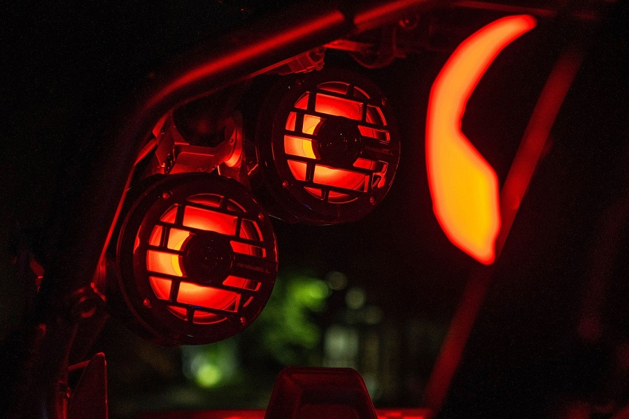 Zestaw 2 głośników do wieży wakeboard Roswell R1 Firefly Tower Speakers - Black