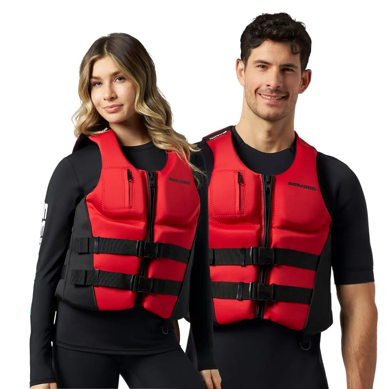 Kamizelka asekuracyjna Sea-Doo unisex Wave Red 50N