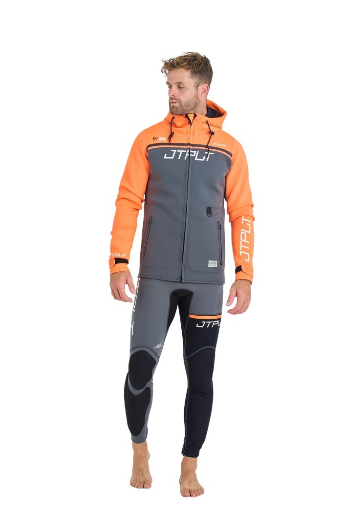 Kurtka neoprenowa na skuter wodny Jetpilot RX Vault Tour Coat charcoal/orange_1