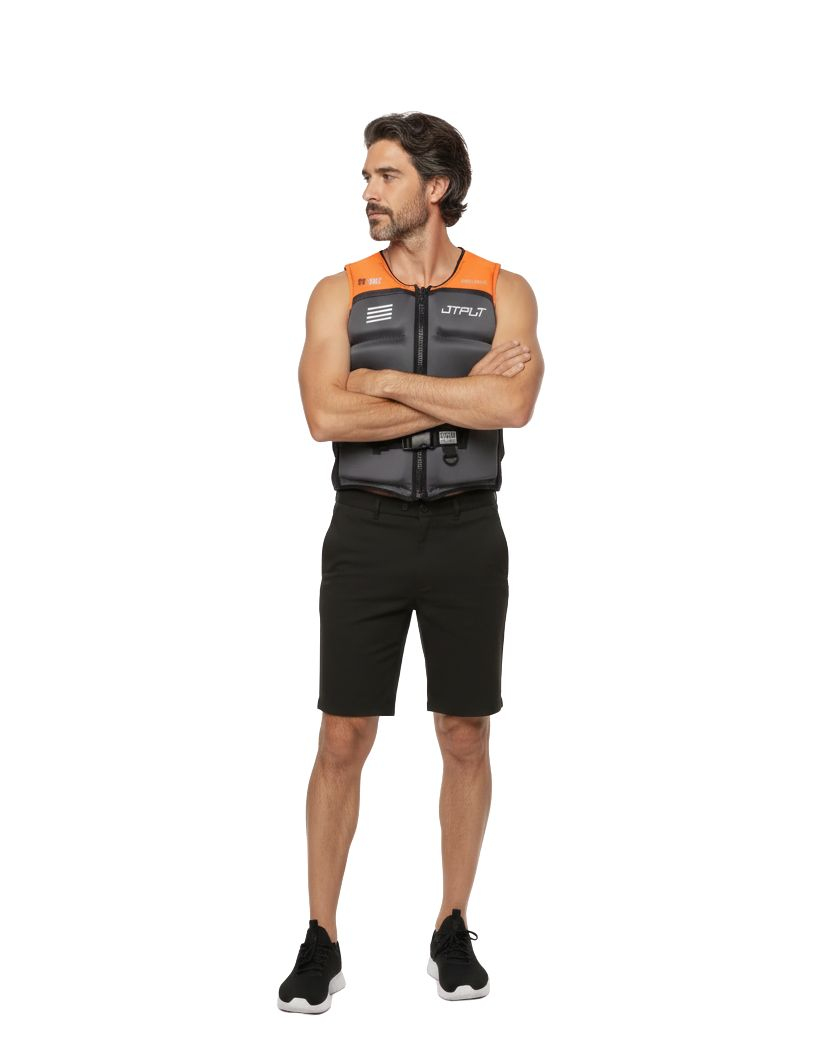 Kamizelka asekuracyjna Jetpilot RX Vault Protech 50 N charcoal/orange