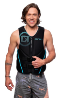 O'Brien Men's Traditional Life Jacket - Cyan