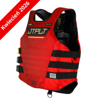 Jetpilot Vault Pro-Tech Side Entry Life Jacket - Red