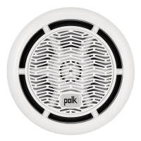 Subwoofer Polk Ultra Marine 700 Watt z podświetlanym pierścieniem LED (white)