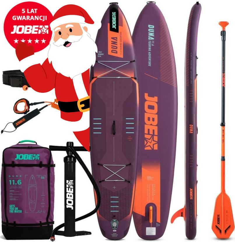 Pompowana deska SUP Jobe Aero Duna SUP Board 11.6 Purple