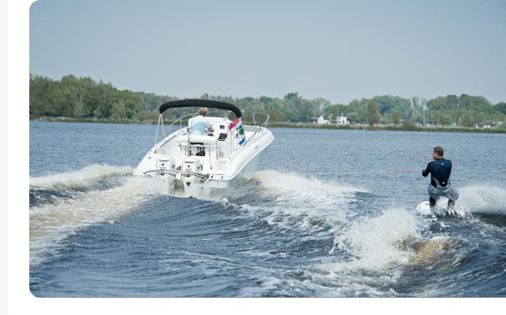 TurboSwing XL - uchwyt do holowania za łodzią wakeboardzisty/narciarza