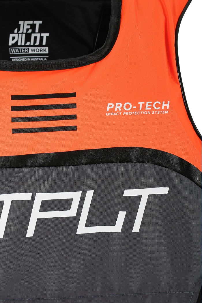 Jetpilot Vest RX Vault Protech Nylon charcoal/orange