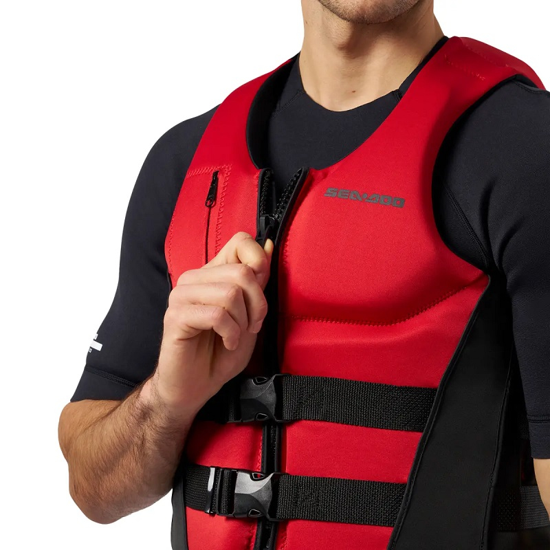Kamizelka asekuracyjna Sea-Doo unisex Wave Red 50N