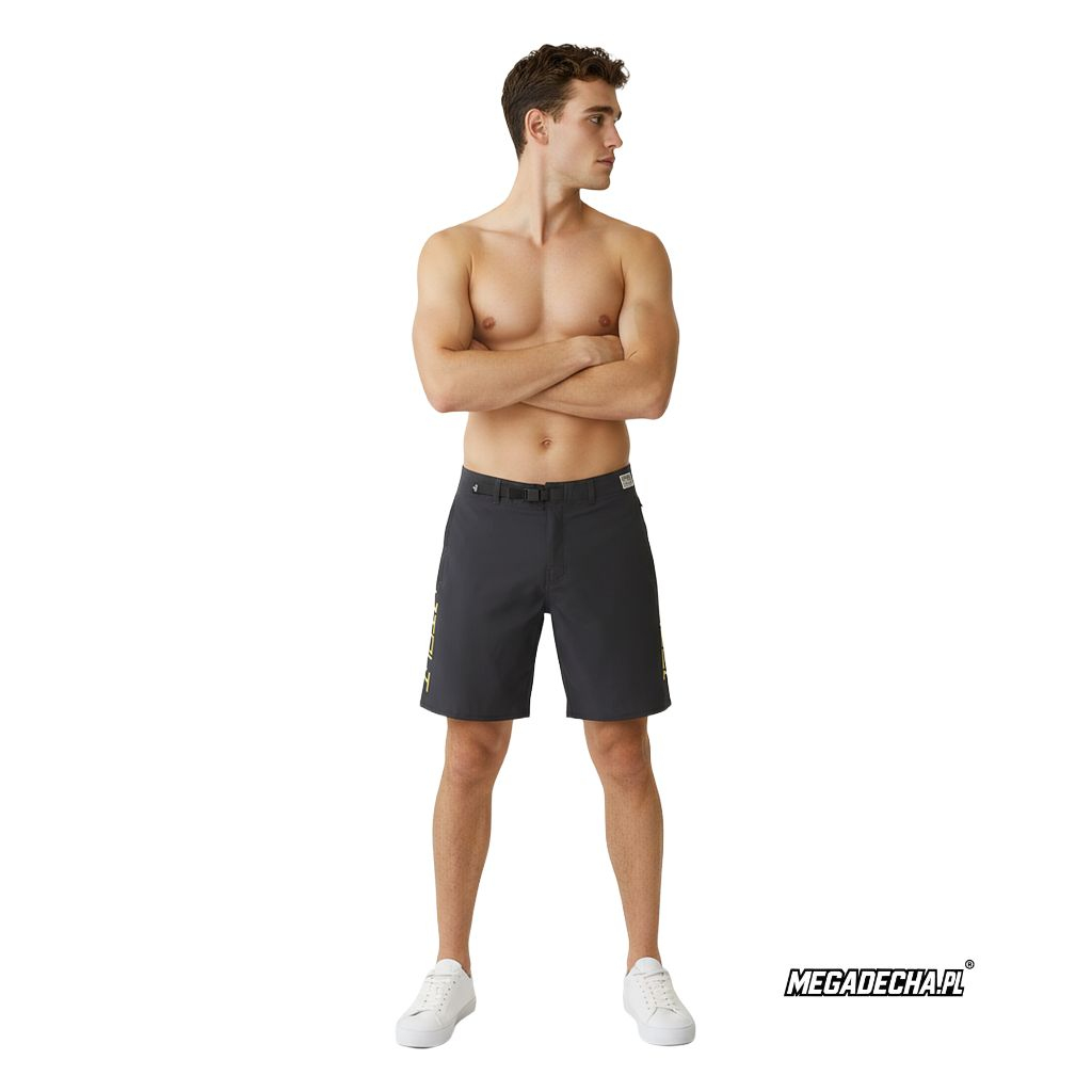 Męskie spodenki Jetpilot Vault Rideshort Black/Yellow