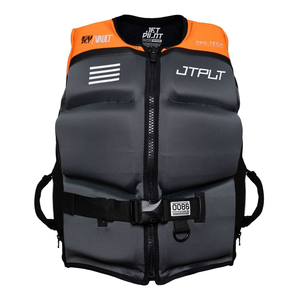 Kamizelka asekuracyjna Jetpilot RX Vault Protech 50 N charcoal/orange