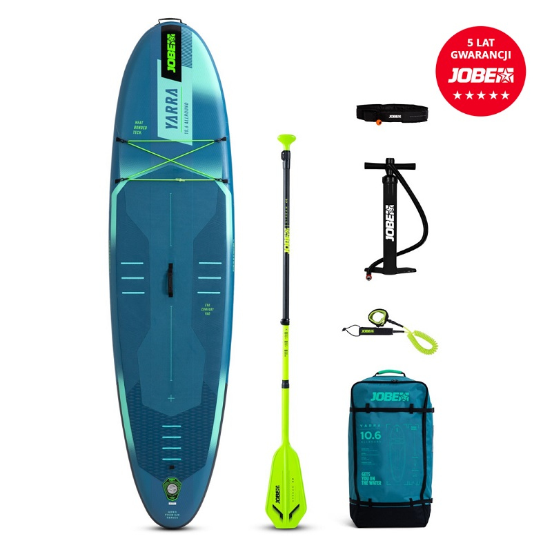 Pompowana deska SUP Jobe Aero Yarra SUP Board 10.6 Steel Blue