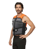 Kamizelka asekuracyjna Jetpilot RX Vault Protech 50 N charcoal/orange