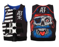 Kamizelka asekuracyjna juniorska Jetpilot Cause Pirate Black