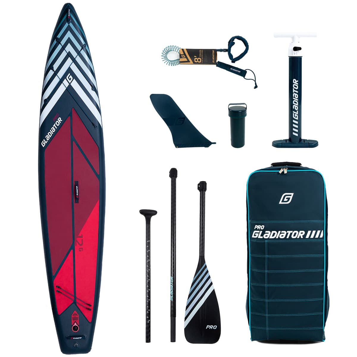 Pompowana Deska SUP GLADIATOR Pro 12'6