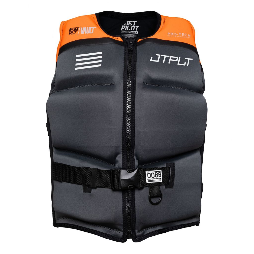 Kamizelka asekuracyjna na skuter wodny Jetpilot RX Vault Protech 50 N charcoal/orange
