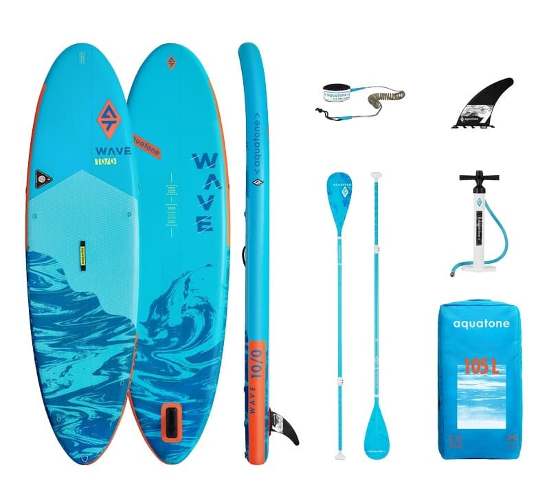 Deska SUP board Aquatone Wave 10' + wiosło + smycz