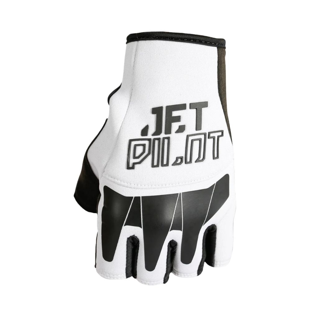 Rękawice na skuter wodny Jetpilot Vault Short Finger Race Glove White