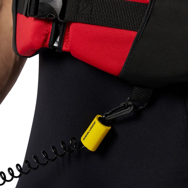 Kamizelka asekuracyjna Sea-Doo unisex Wave Red 50N