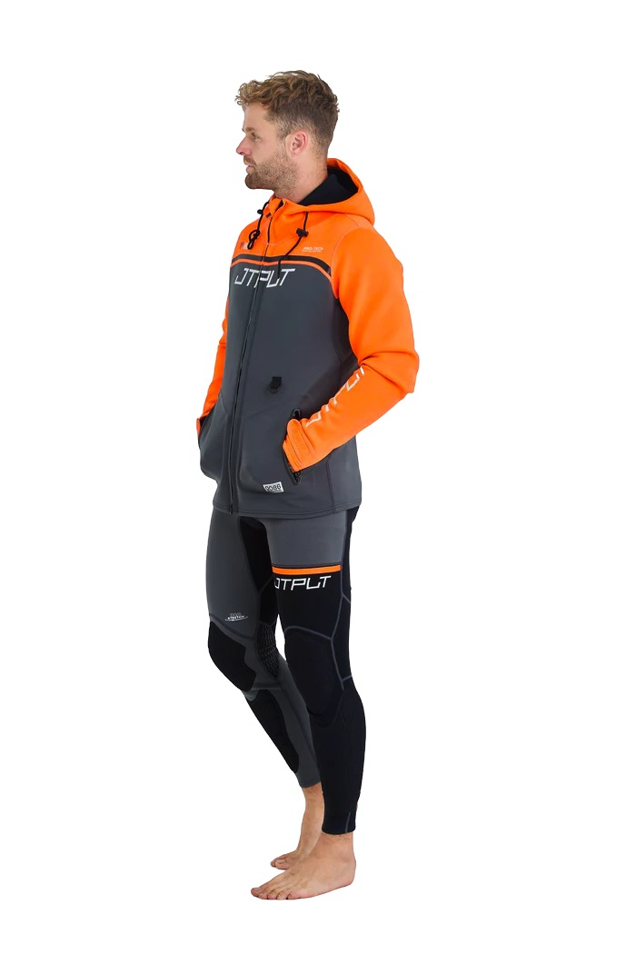 Kurtka neoprenowa na skuter wodny Jetpilot RX Vault Tour Coat charcoal/orange