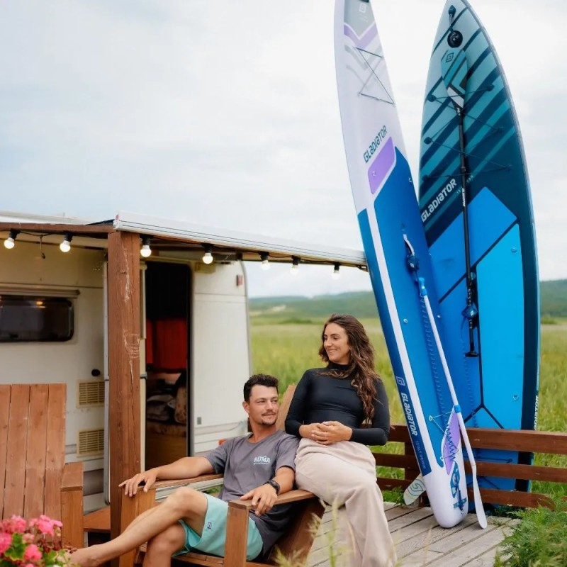SUP доска надувная GLADIATOR Pro 12'6 Touring Wide