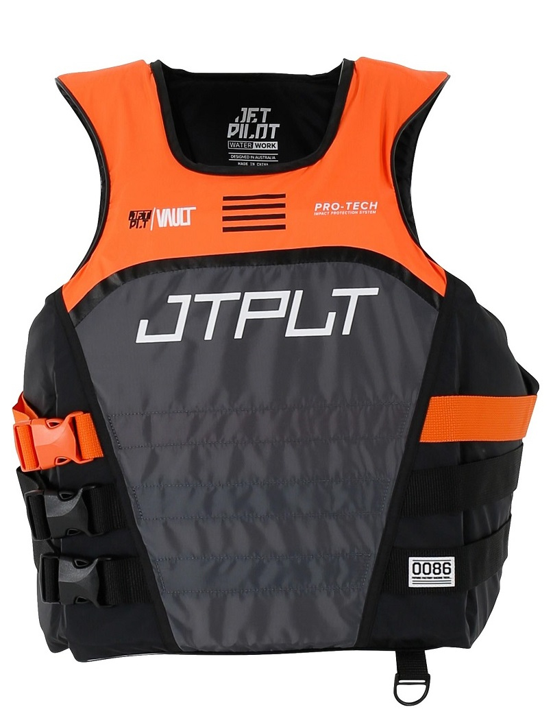  Jetpilot Vest RX Vault Protech Nylon charcoal/orange