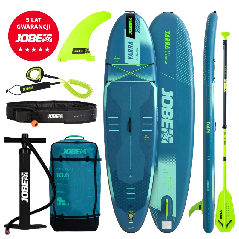Pompowana deska SUP Jobe Aero Yarra SUP Board 10.6 Steel Blue