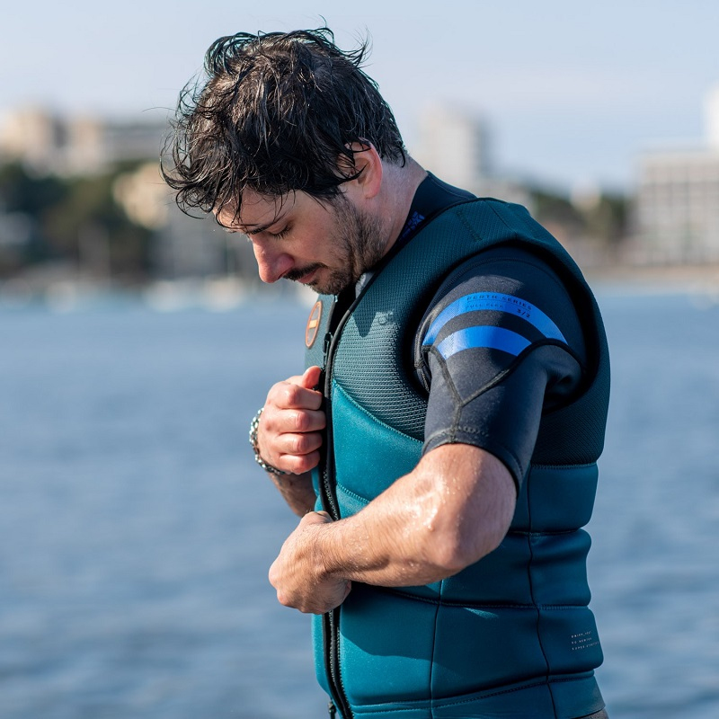 Krótka pianka neoprenowa męska - Jobe Perth 3/2mm Shorty Wetsuit Men Blue