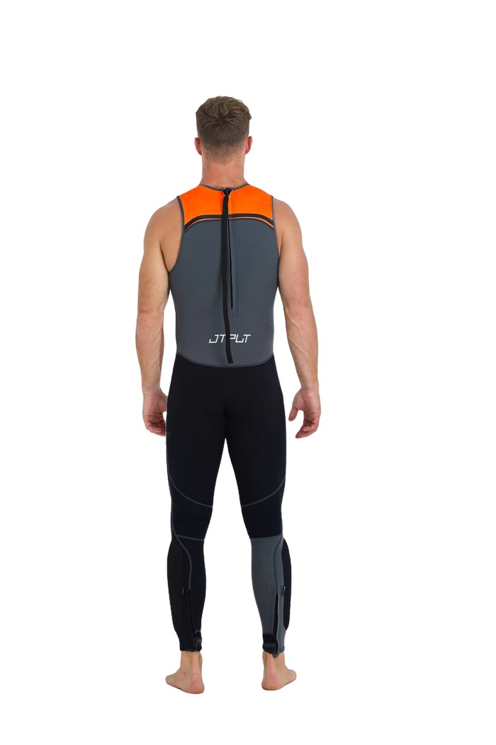 Jetski Wetsuit Jetpilot Rx Race John Jacket Charcoal Orange 6