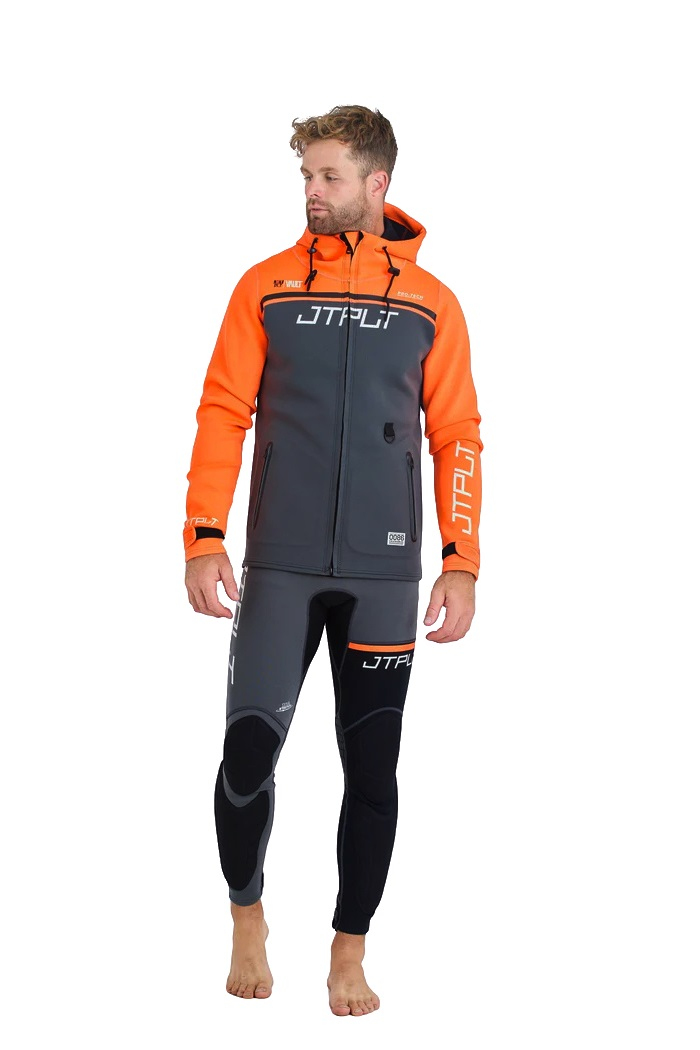 Kurtka neoprenowa na skuter wodny Jetpilot RX Vault Tour Coat charcoal/orange