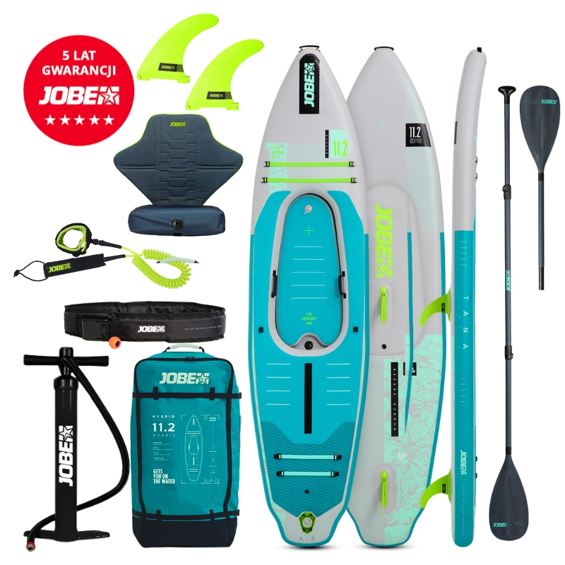 Pompowana deska SUP Jobe Aero Yarra SUP Board 10.6 Steel Blue
